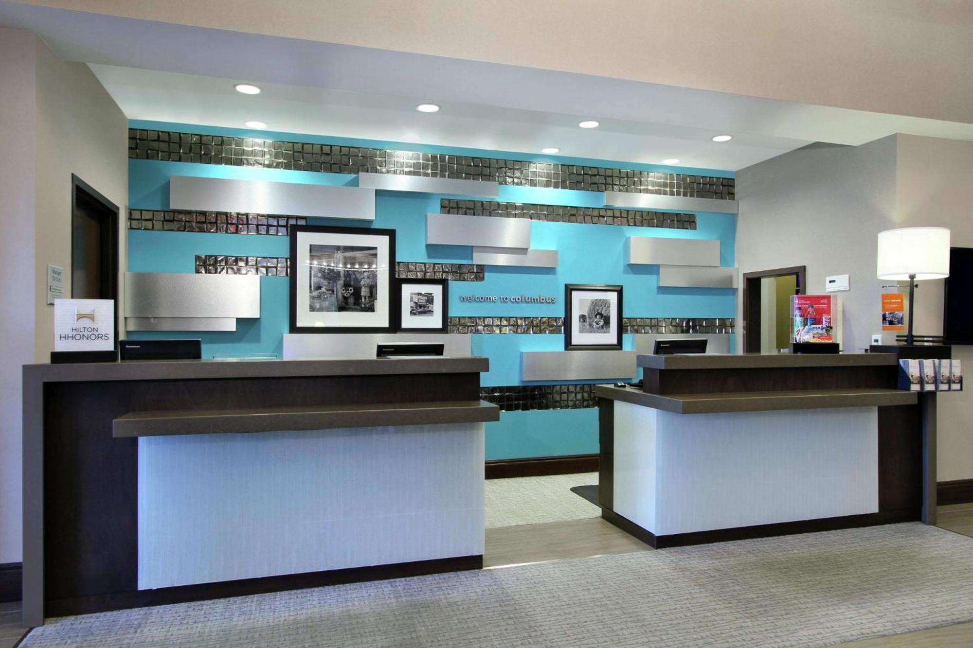 Hampton Inn & Suites Columbus/University Area Dış mekan fotoğraf